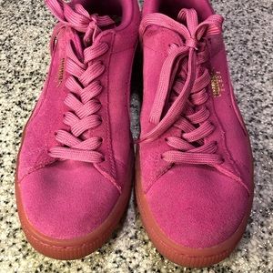 Puma Suede Sneakers Pink Size 6